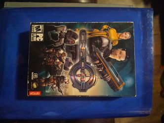 Chrome PC CD-ROM Game 2003 Techland Atari Sci-Fi FPS M Rated Complete Big Box