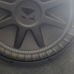 Two "12" KICKERS VX SPEAKERS 