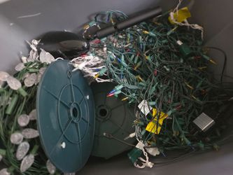 Mixed Christmas String Lights Lot