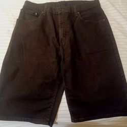 Men's Levis Jean- Black - W-33 L-12in