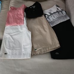 Mens/boys LACOSTE dress shorts size 30