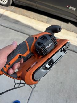 RIDGID Belt Sander