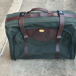 Vintage Orvis Battenkill Canvas 25” Suitcase