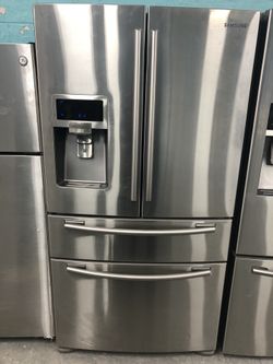 Samsung 4 Door Stainless French Door Refrigerator