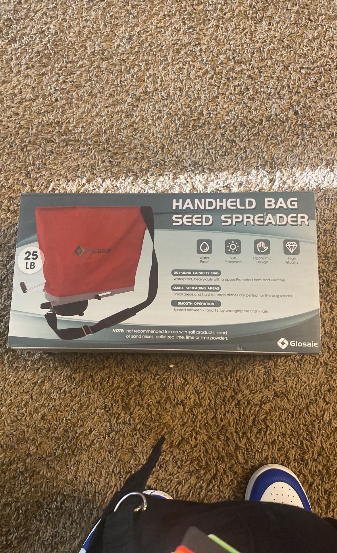 Handheld Bag Seed Spreader