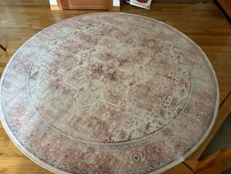 8’ Round Ruggable Rug