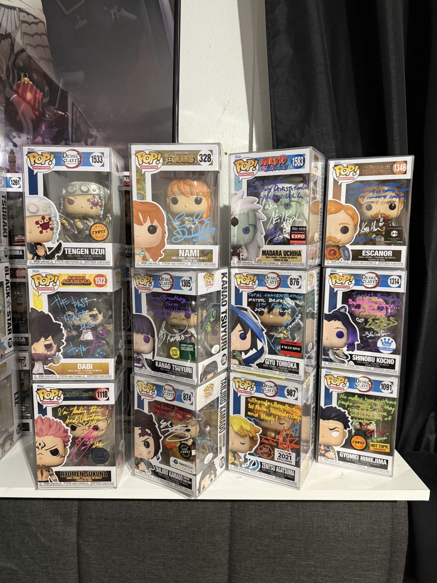 Signed Funko Pops