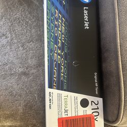 HP 210X Black High-Yield Toner Cartridge