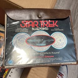 Star Trek Blueprints vintage 1975