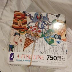 A Fine Line 750 Piece Puzzle