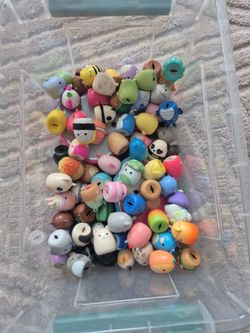 Various Squish-a-longs and accessories