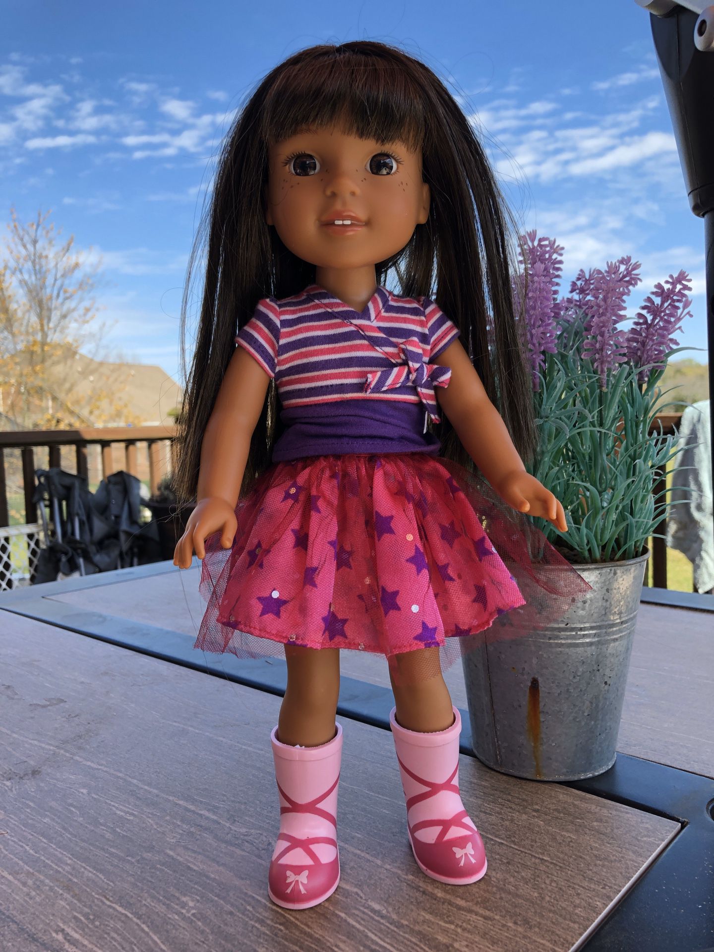 American Girl Doll Wellie Wisher with Outfit
