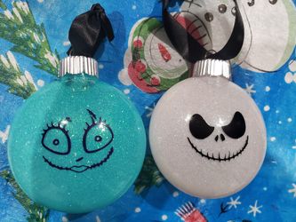 Jack n Sally ornaments