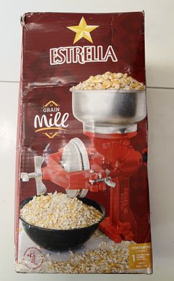 Molino   Para Moler Maíz,nixtamal Pinole, Estrella 