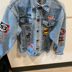 Phoenix Patchwork Denim Jacket