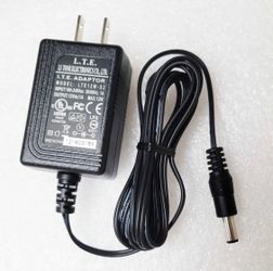 12 Volt (AC 100-240V to DC 12V 1 Amp/1000 mA) Power Supply Adapter for12V Electronic Devices & Surveillance Cameras - UL listed - 2.1mm Plug (NEW)