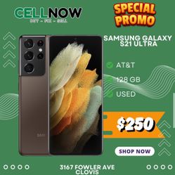 April Promo - Samsung Galaxy S21 Ultra AT&T 128 GB