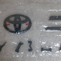 OEM Toyota Camry Blackout Emblems Covers