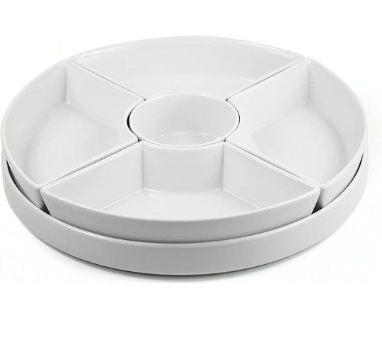 Serving Platter With Removable Sections