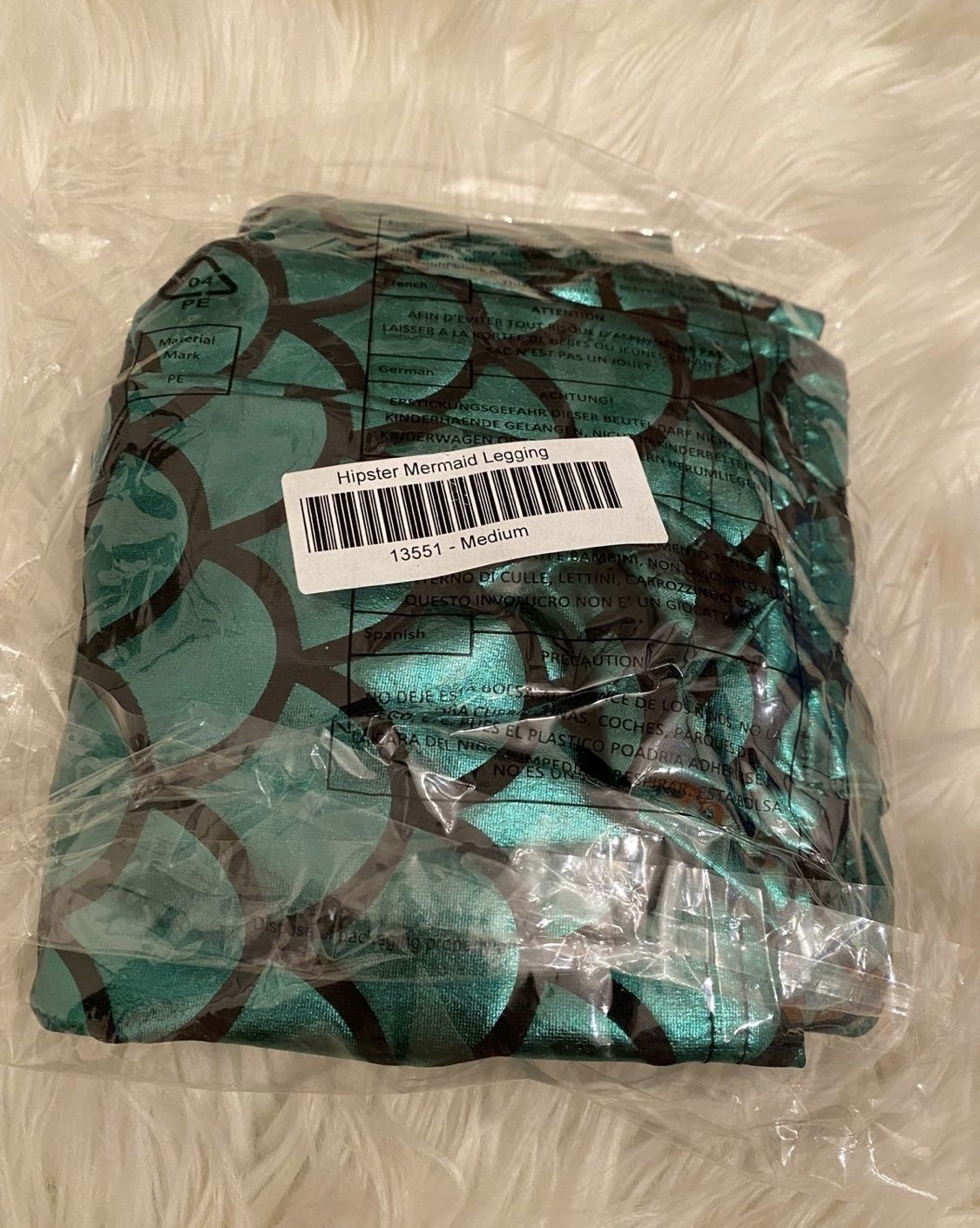 Halloween Costume Mermaid Pants Leggings - New