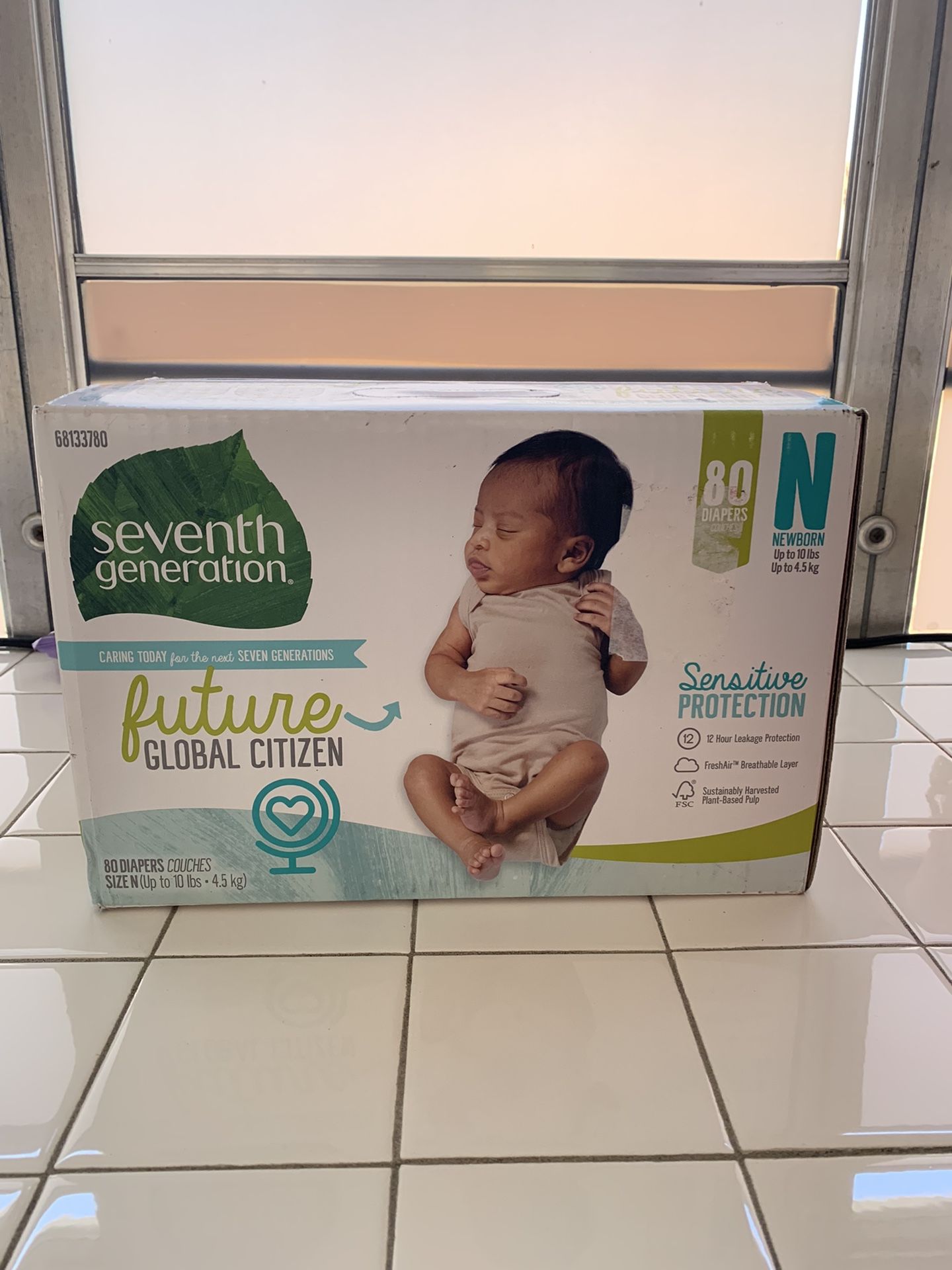 Seventh Generation Newborn Diapers 