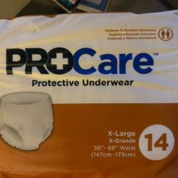 X-Large Elderly Underwear / Diapers 