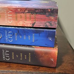 BOOKS: Crecent City Series by Sarah J Maas