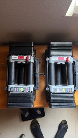 Powerblock dumbbells set