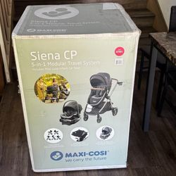 Maxi Cosi Siena CP 5-in-1 Modular Travel System *New In Box*