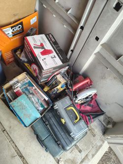 Shed full of tools