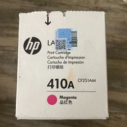 HP Printer Cartridge Magenta 410A Sealed 
