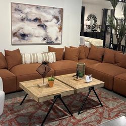 Jennifer 6-PC MODULAR SECTIONAL COUCH- Same Delivery&Financing Available 