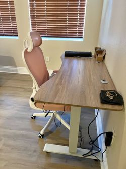 55” x 24” Height Adjustable electric Standing Desk