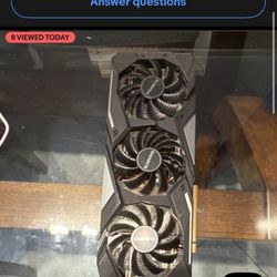 Gigabyte Radeon RX 5700 XT Gaming OC 8G graphics card.  