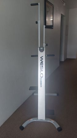 Weslo climber exercises equipment, I don't share my phone number