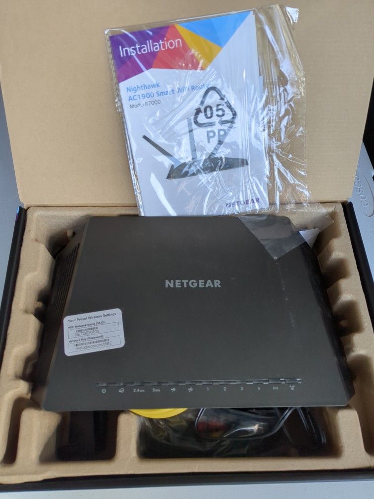 Nighthawk AC1900 Smart Wifi Router