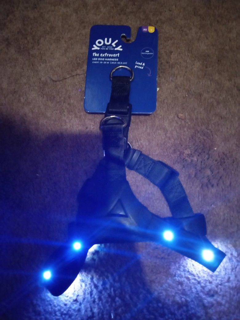 Youly Led Lights Dog Harness 