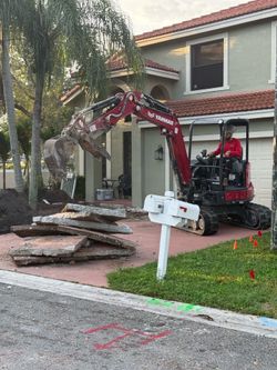 Demolition excavation