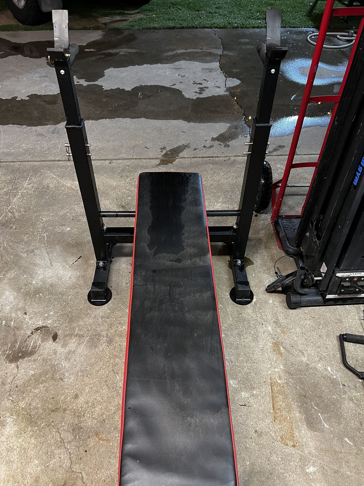 Fold Up Bench Press