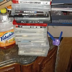 ps2 with 2 controllers ,about 30 games