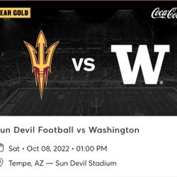 ASU vs Washington Tickets