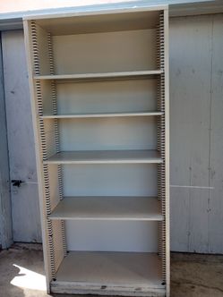 $ 60 metal book shelf