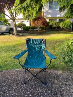 Green Folding Camping Chair
