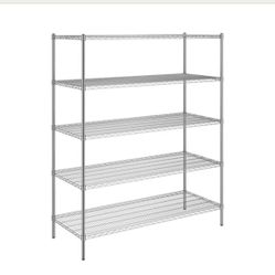 4- Tier Wire Shelf organizer 60”L x24”W x 63”H
