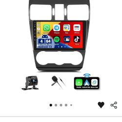 4G+64G Android 13 Car Stereo for Subaru Forester 2016 2017 2018 9 Inch Touch Screen