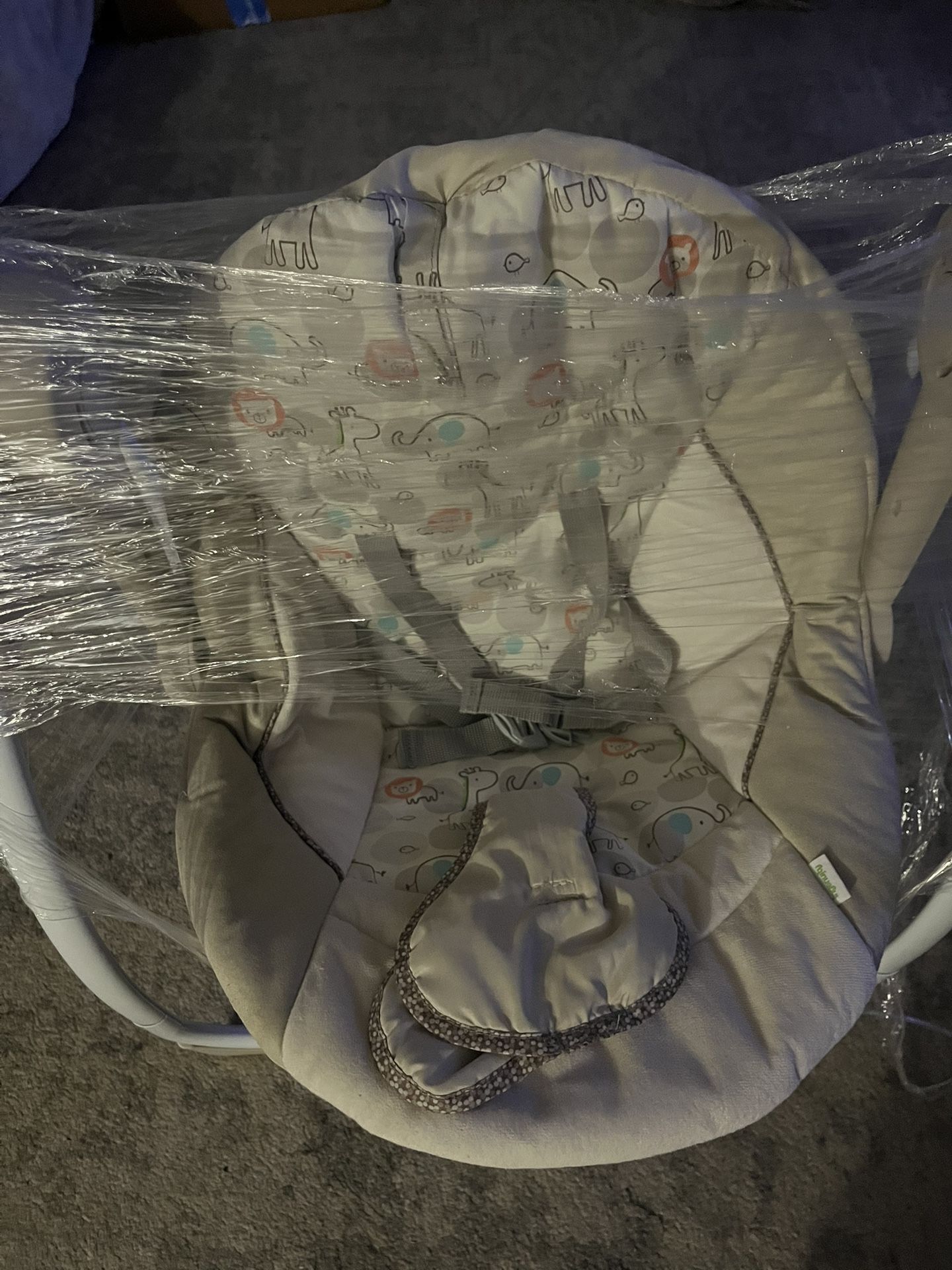 Ingenuity Convert Me 2-in-1 Portable Vibrating Baby Swing Nash, Infant, Gray (Unisex)