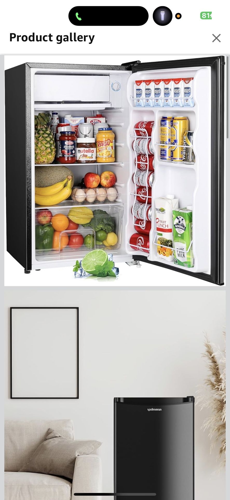 Bedroom or Ofice Fridge