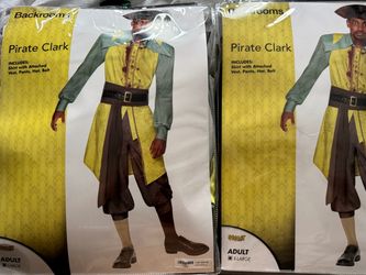 Backrooms Pirate Clark Adult Costume