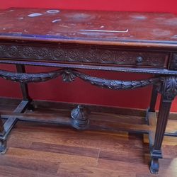 Antique Buffet Table