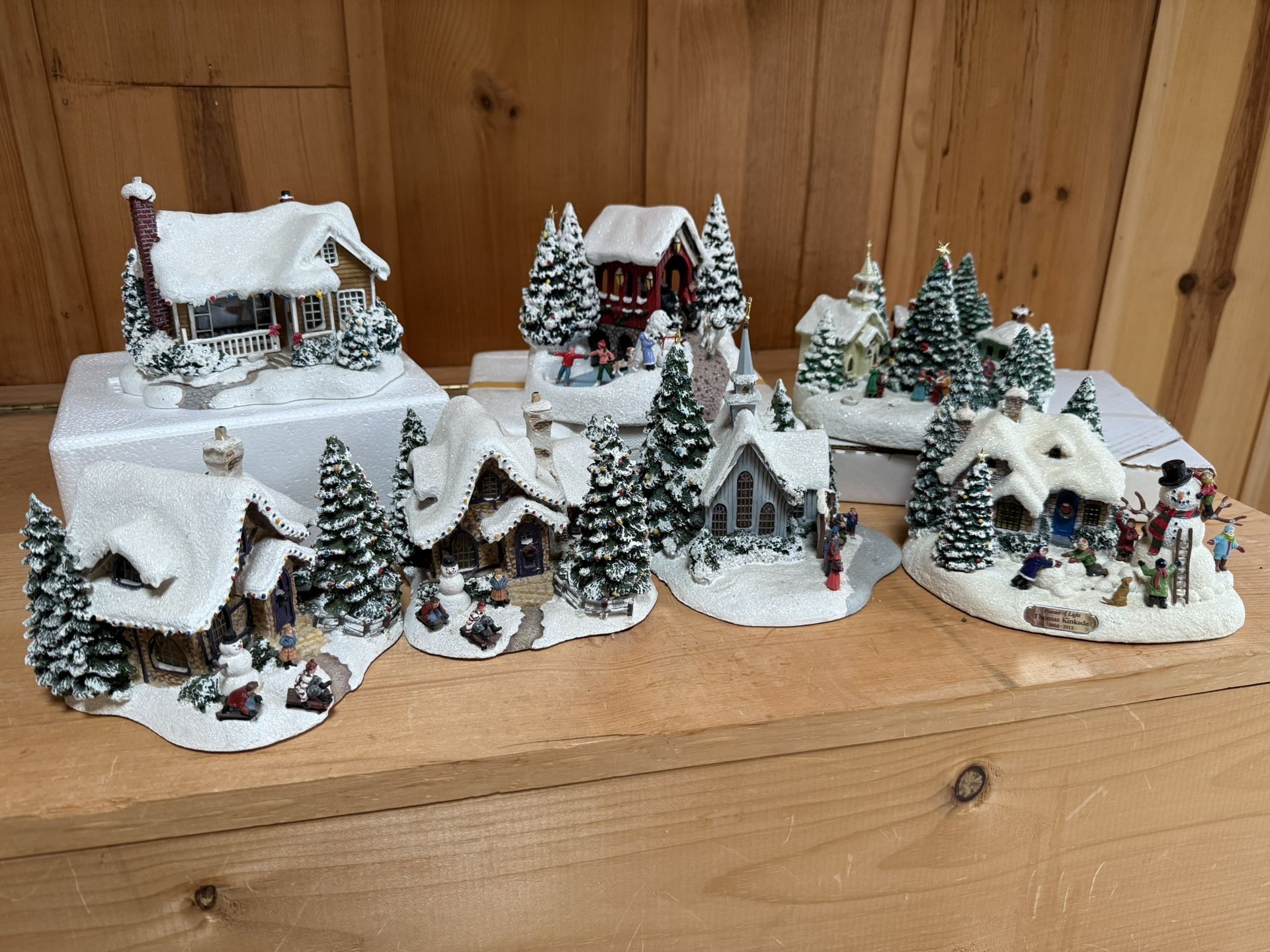 Thomas Kincaid Snow Village
